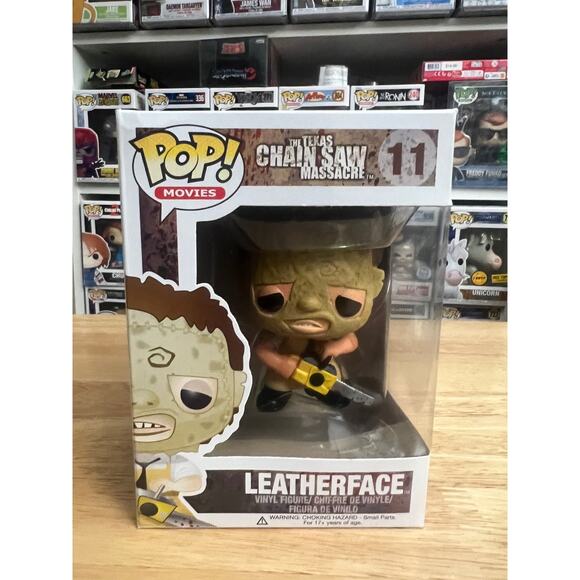 VAULTED Leatherface Funko Pop #11 Texas Chainsaw Massacre Movies Horror Movie - Picture 1 of 6